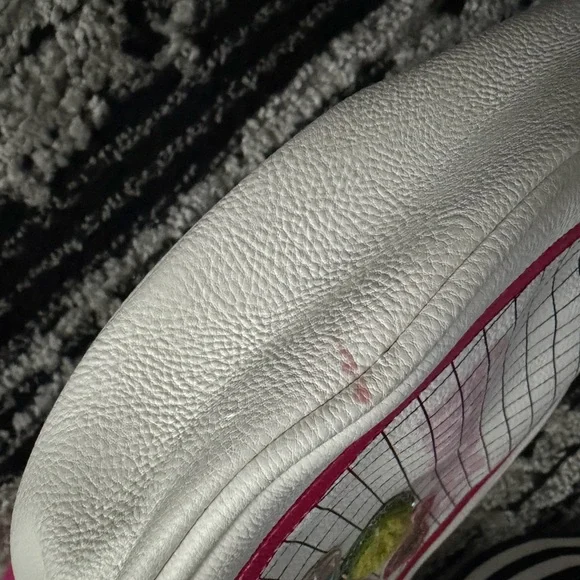 Betsey Johnson Pink and White Tennis Racket Purse 🌟RARE🌟 - Picture 8 of 10